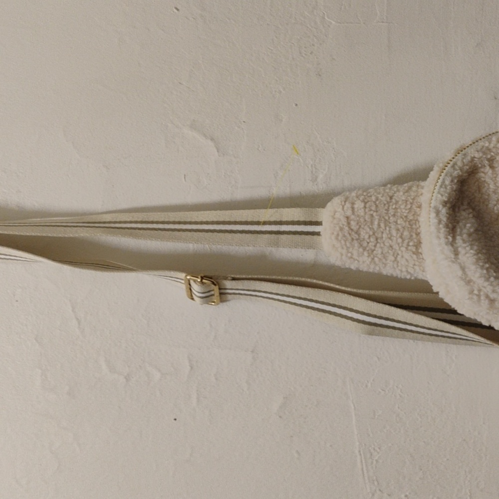 Sondra Roberts Cream Textured Backpack - Picture 2 of 4